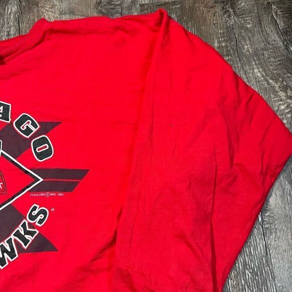 Vintage Chicago Blackhawks Long Sleeve Shirt - Picture 7 of 11